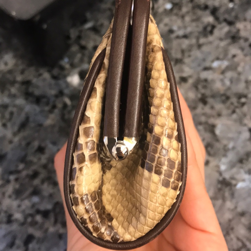 Coach Python Clutch - image 7